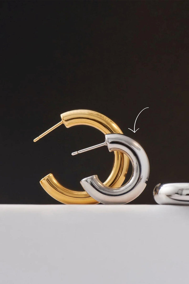 Anneaux petits - Lara - Argent