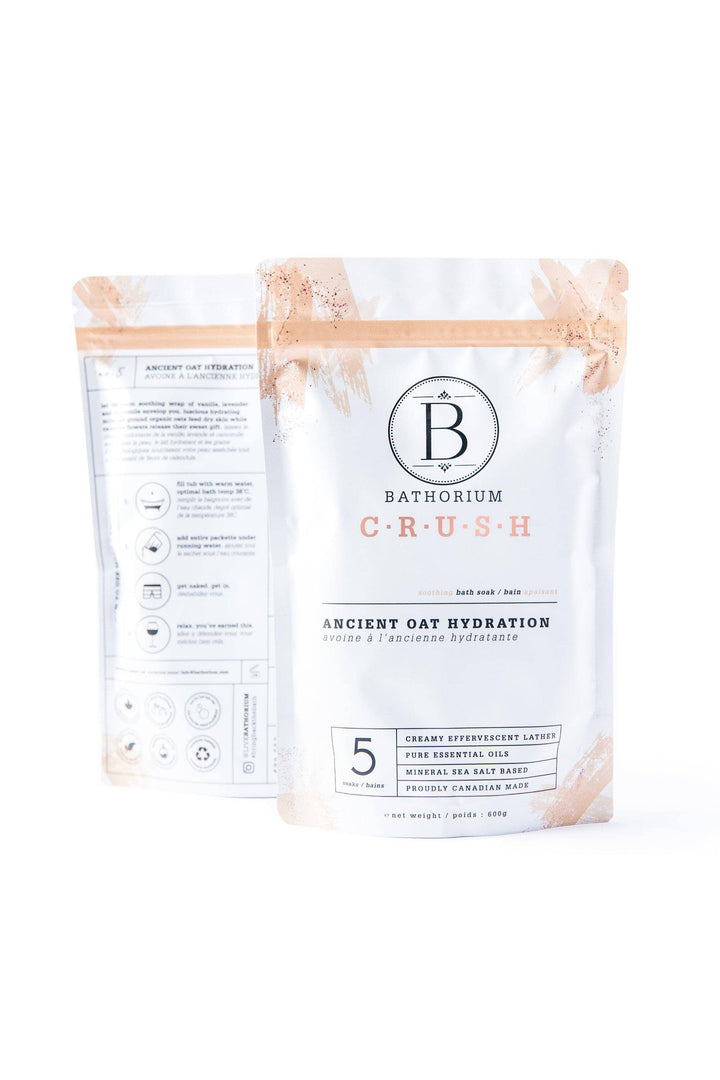 Bain apaisant - CRUSH - Avoine à l'ancienne hydratante - Bathorium - No. 5