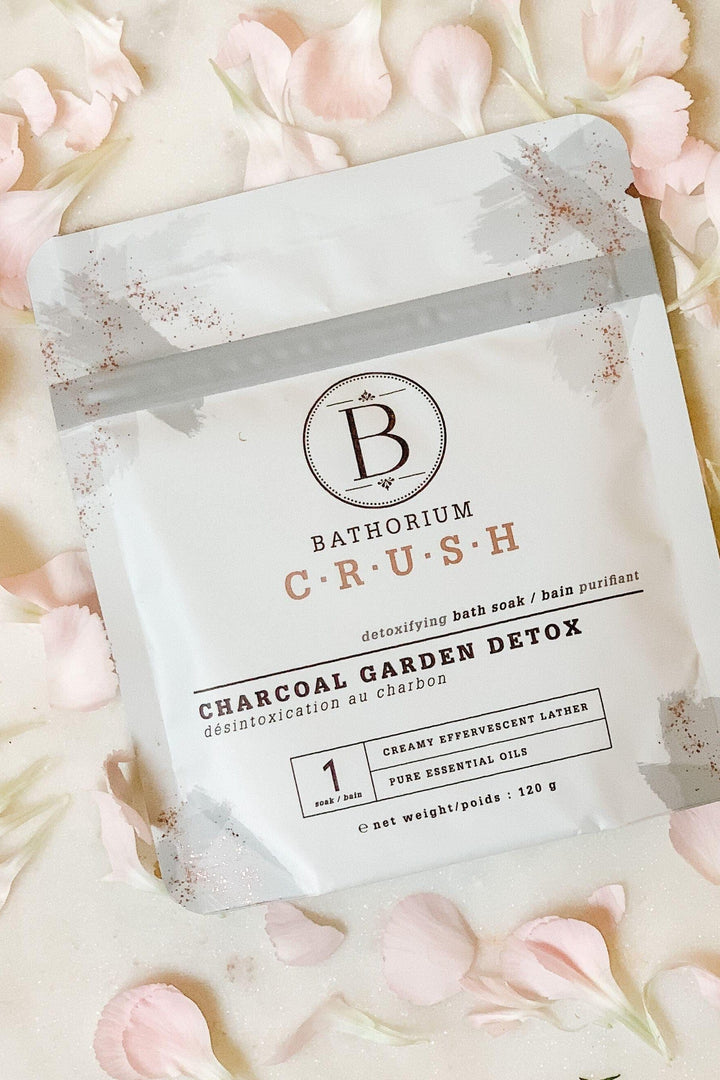 Bain apaisant - CRUSH - Charcoal jardin désintoxication - Bathorium - No. 1