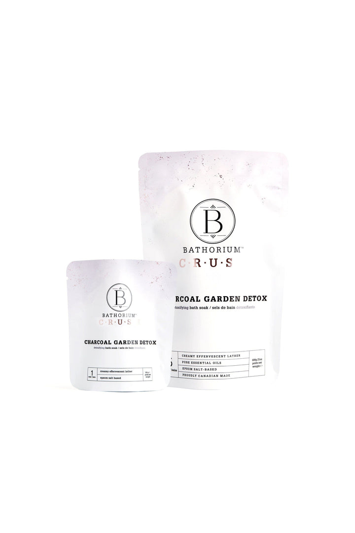 Bain apaisant - CRUSH - Charcoal jardin désintoxication - Bathorium - No. 1