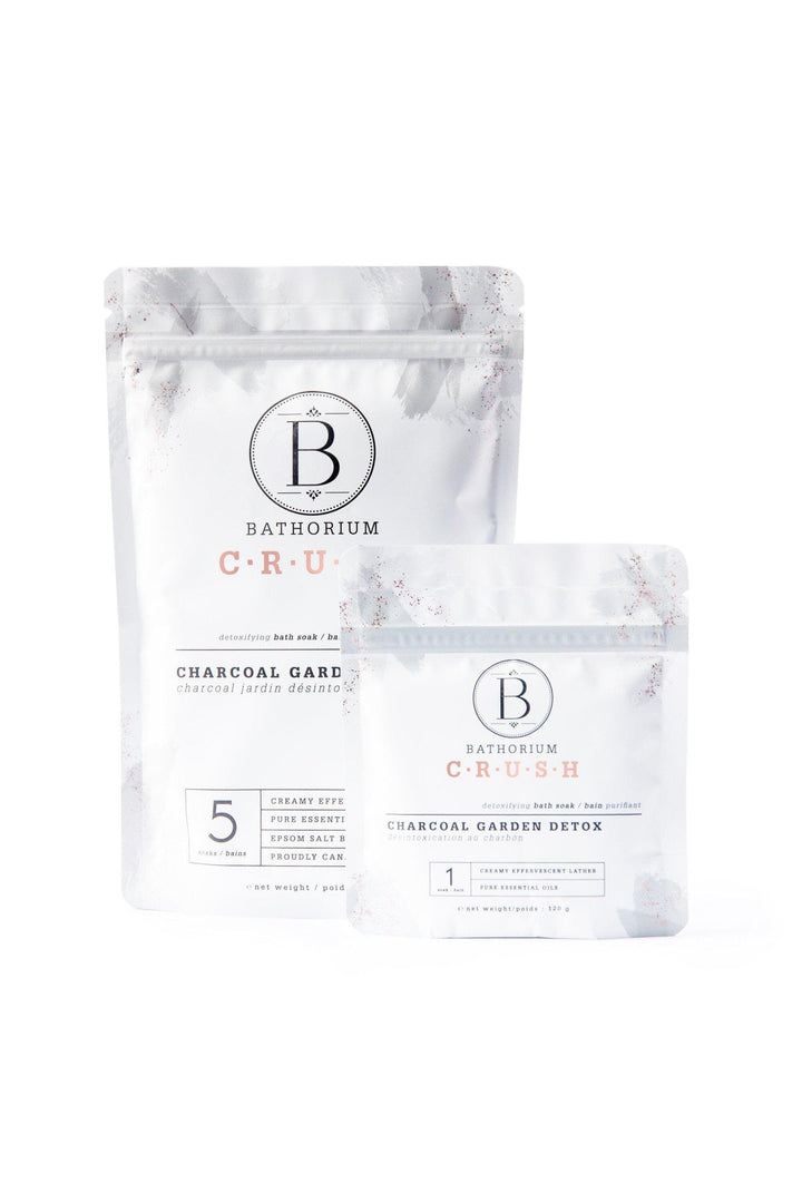 Bain apaisant - CRUSH - Charcoal jardin désintoxication - Bathorium - No. 1