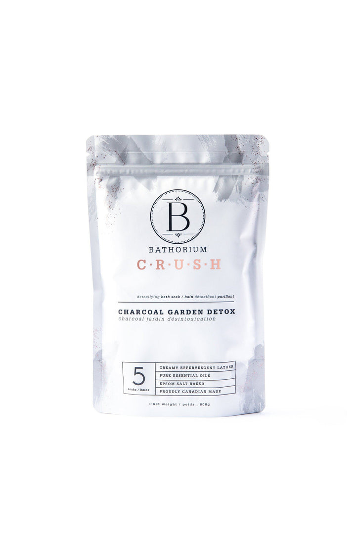 Bain apaisant - CRUSH - Charcoal jardin désintoxication - Bathorium - No. 1