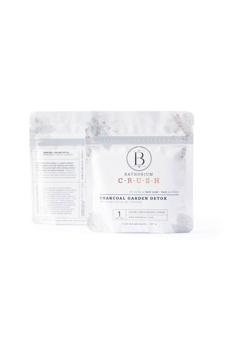Bain apaisant - CRUSH - Charcoal jardin désintoxication - Bathorium - No. 1