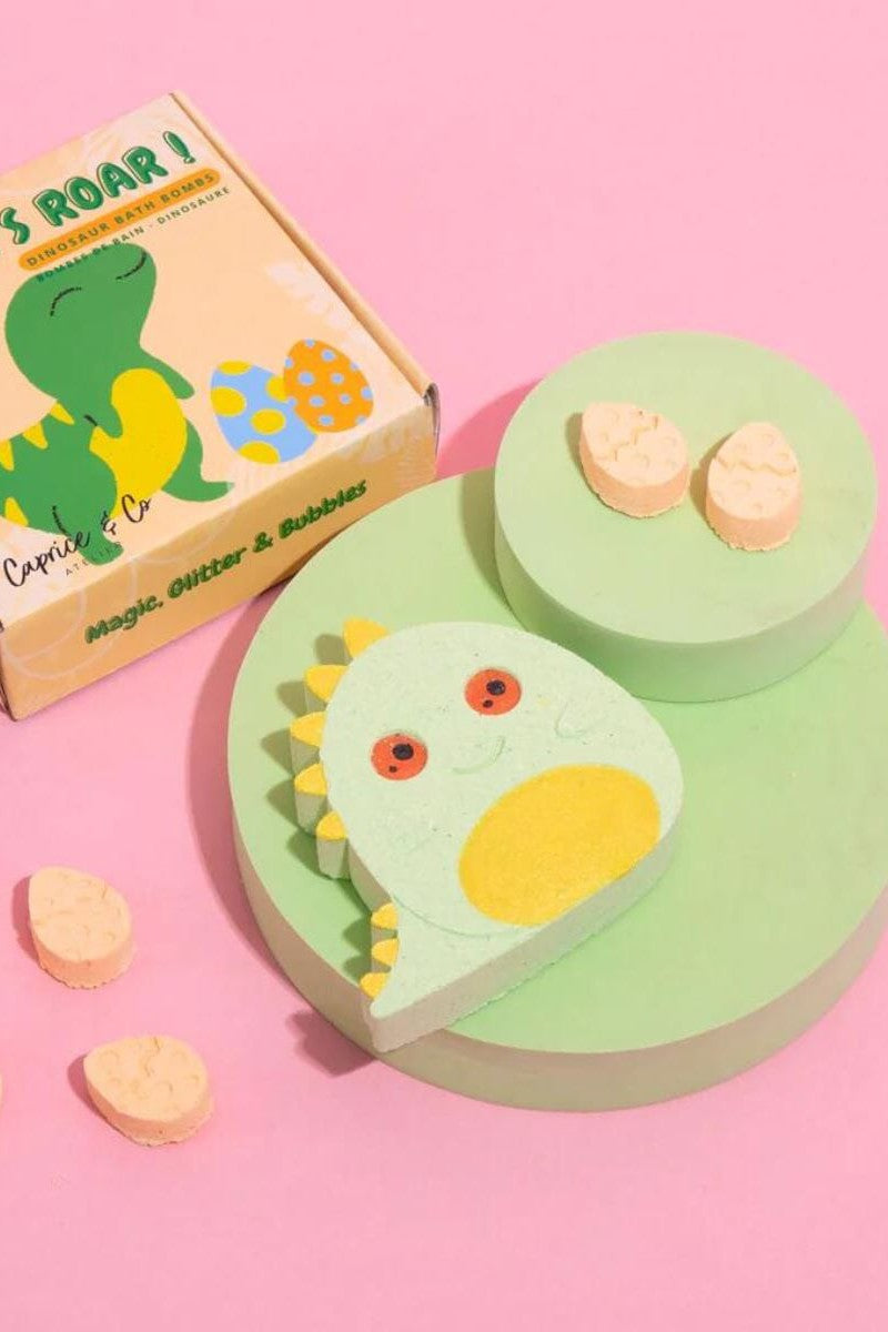 Bombe de bain - Caprice & Co - Let's Roar - Dinosaure