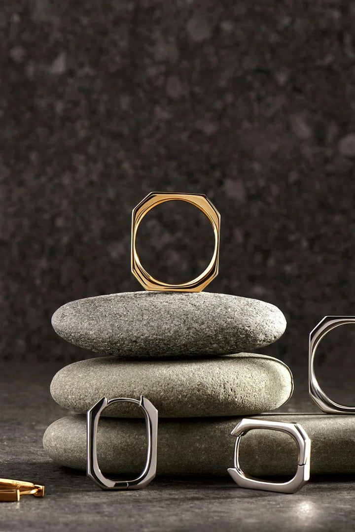 Boucles dormeuses - Axel - Argent