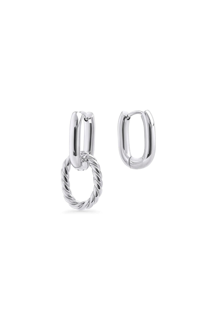 Boucles dormeuses - Cecilia - Argent