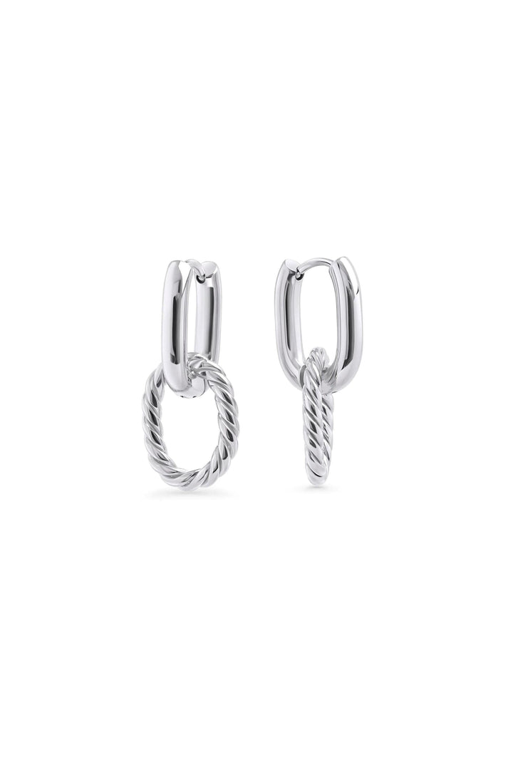 Boucles dormeuses - Cecilia - Argent