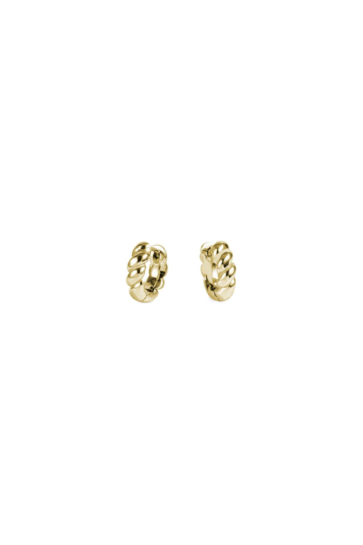 Boucles dormeuses - Croissant - Or