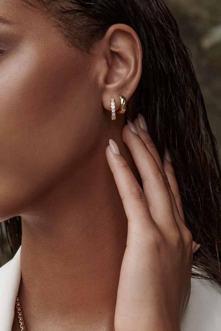 Boucles dormeuses - Thora - Argent