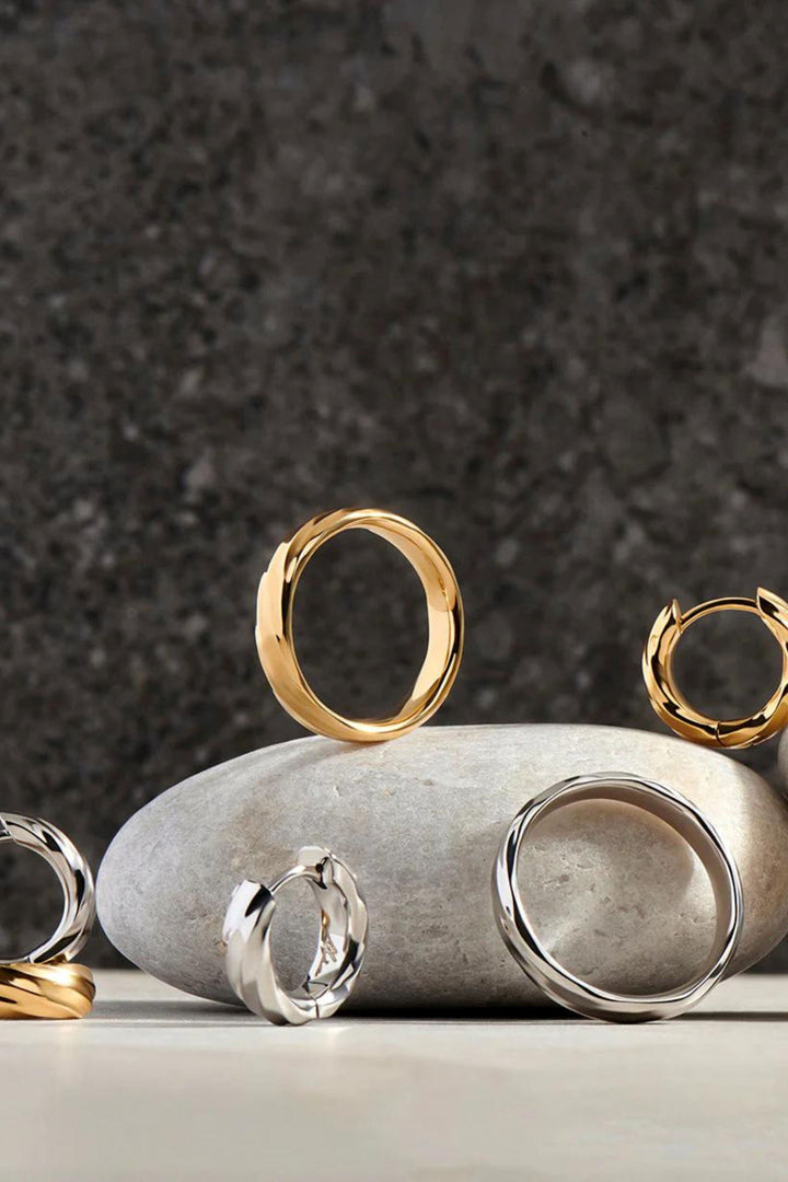 Boucles dormeuses - Thora - Argent
