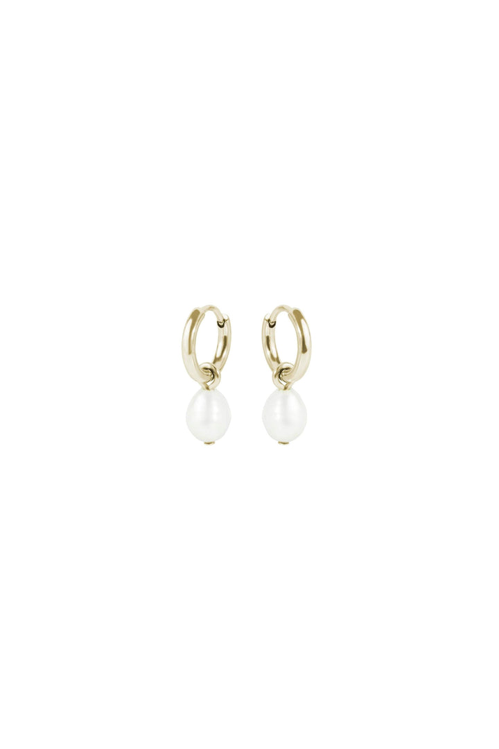 Boucles dormeuses perles - Sally - Or