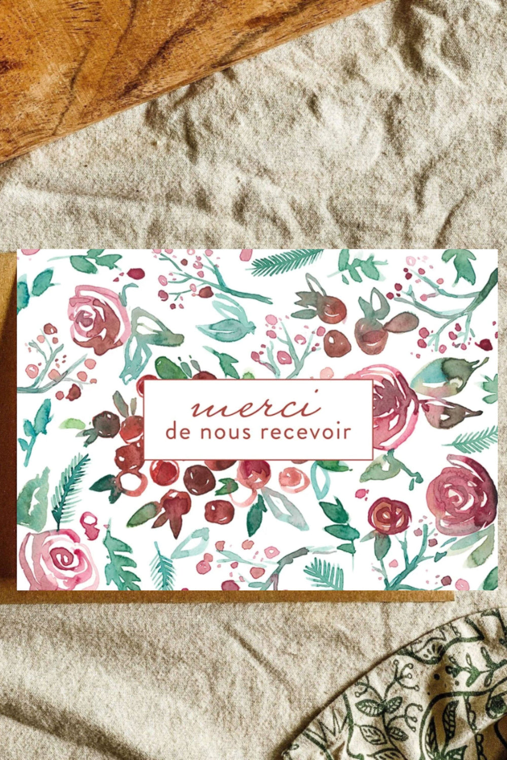 CARTE - Noël - Marion - Stéphanie Renière Illustration