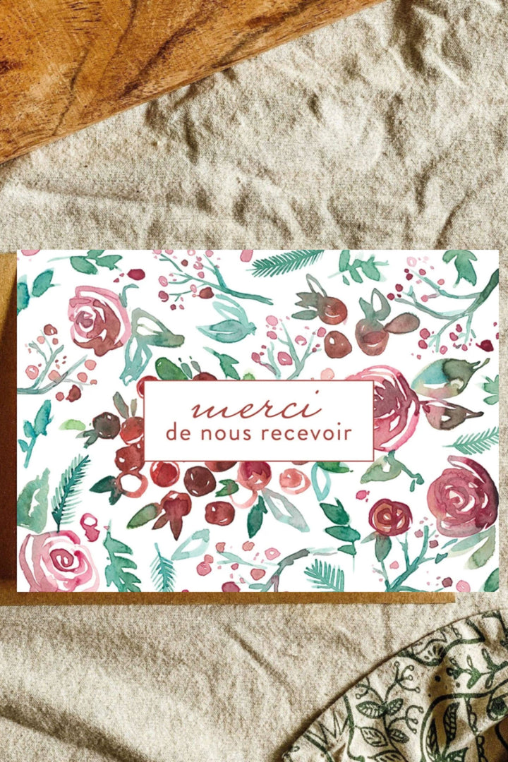 CARTE - Noël - Marion - Stéphanie Renière Illustration