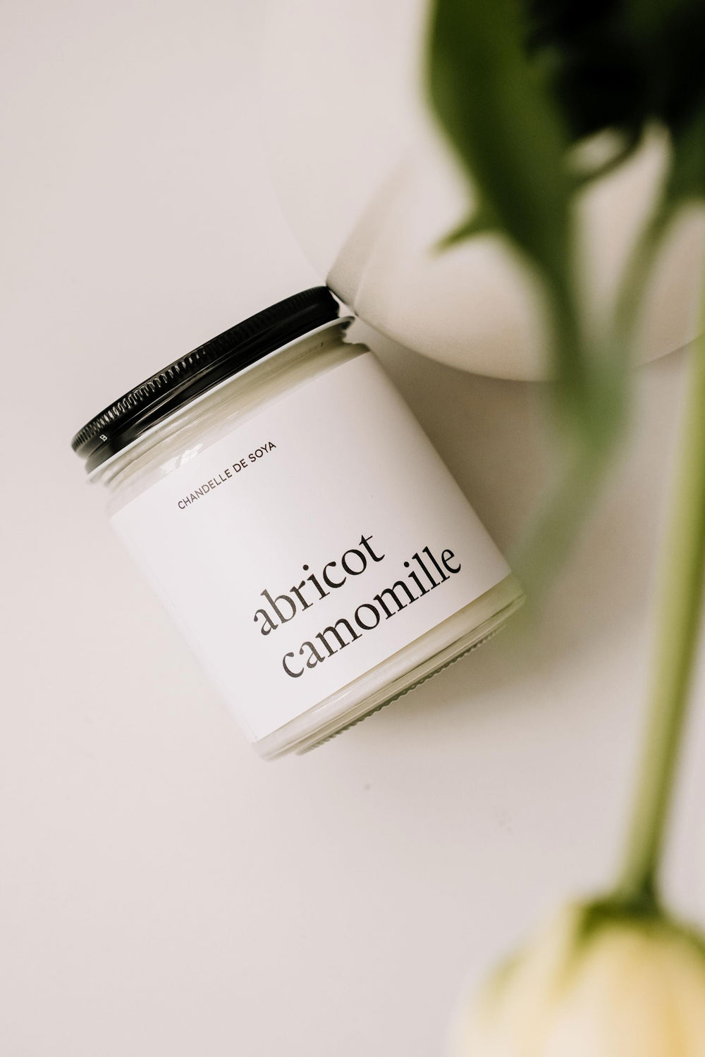 CHANDELLE DE SOYA - Abricot camomille