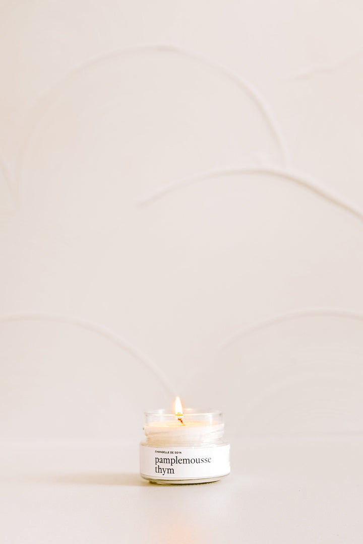 CHANDELLE DE SOYA - Pamplemousse thym