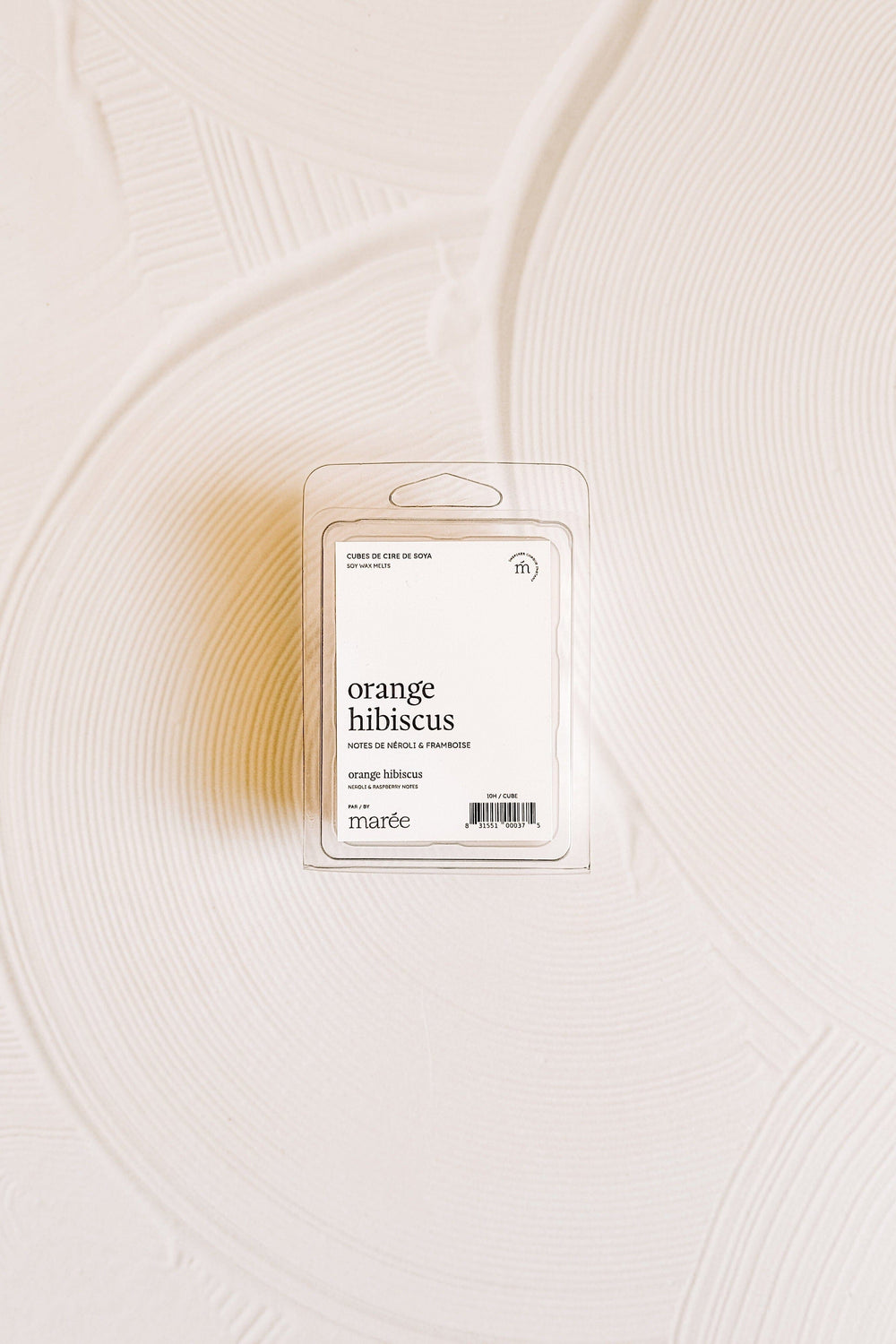 CUBES DE CIRE DE SOYA POUR DIFFUSEUR - Orange hibiscus