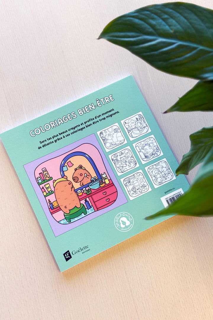 Cahier à colorier - Jade Lachine - Coloriages bien-être