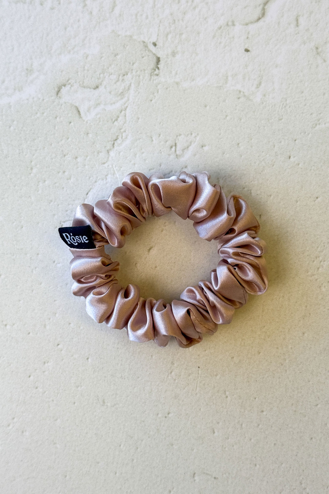 Chouchou pour les cheveux - Petit - Soie de mûrier - Rosie