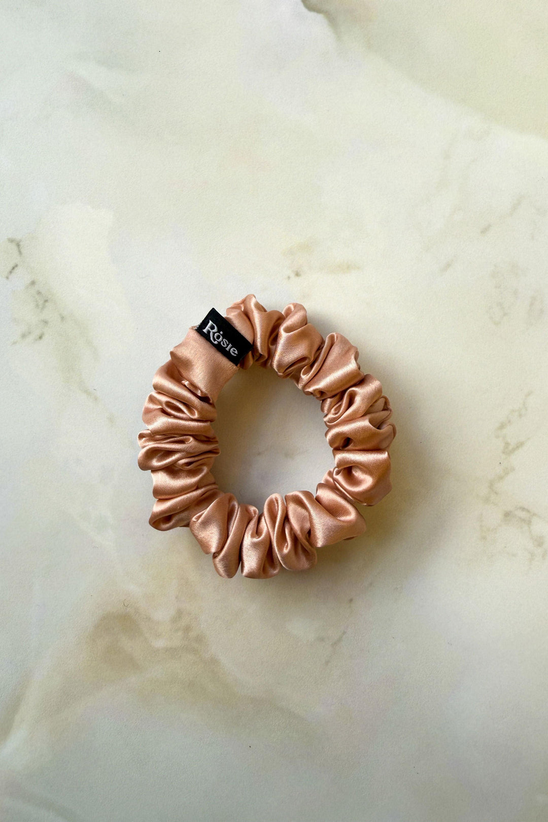 Chouchou pour les cheveux - Petit - Soie de mûrier - Rosie