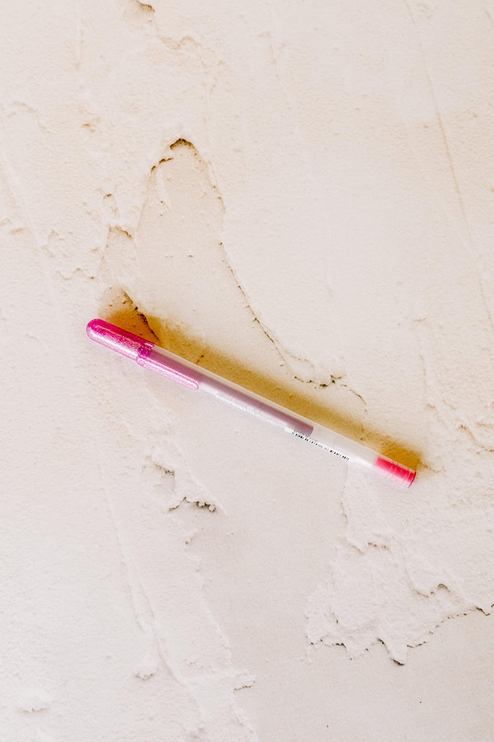 Crayon gel métallique - Rose - 520 - Gelly roll