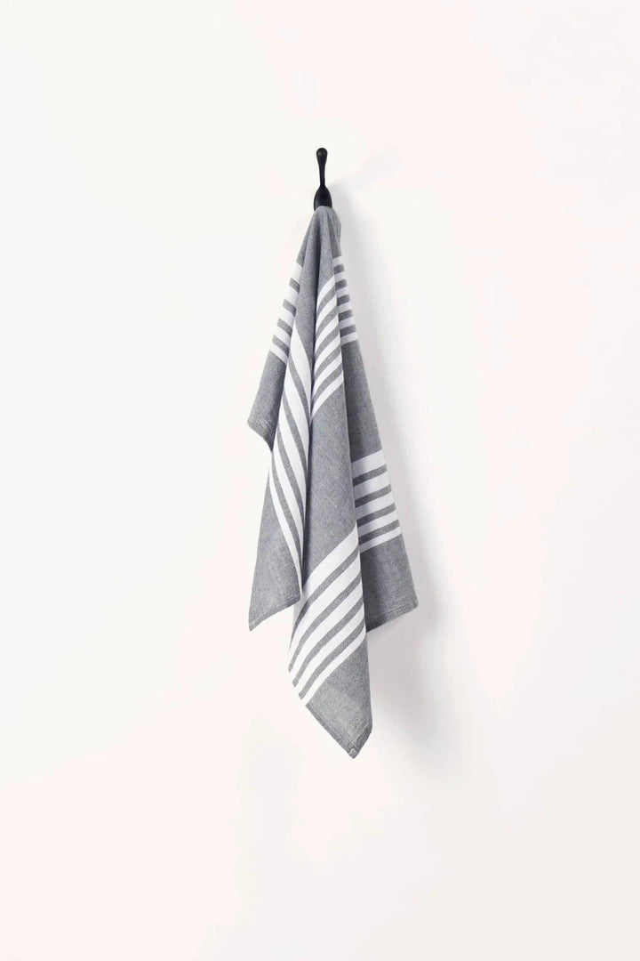 Duo de serviettes à mains - Hayal - Noir - Pokoloko
