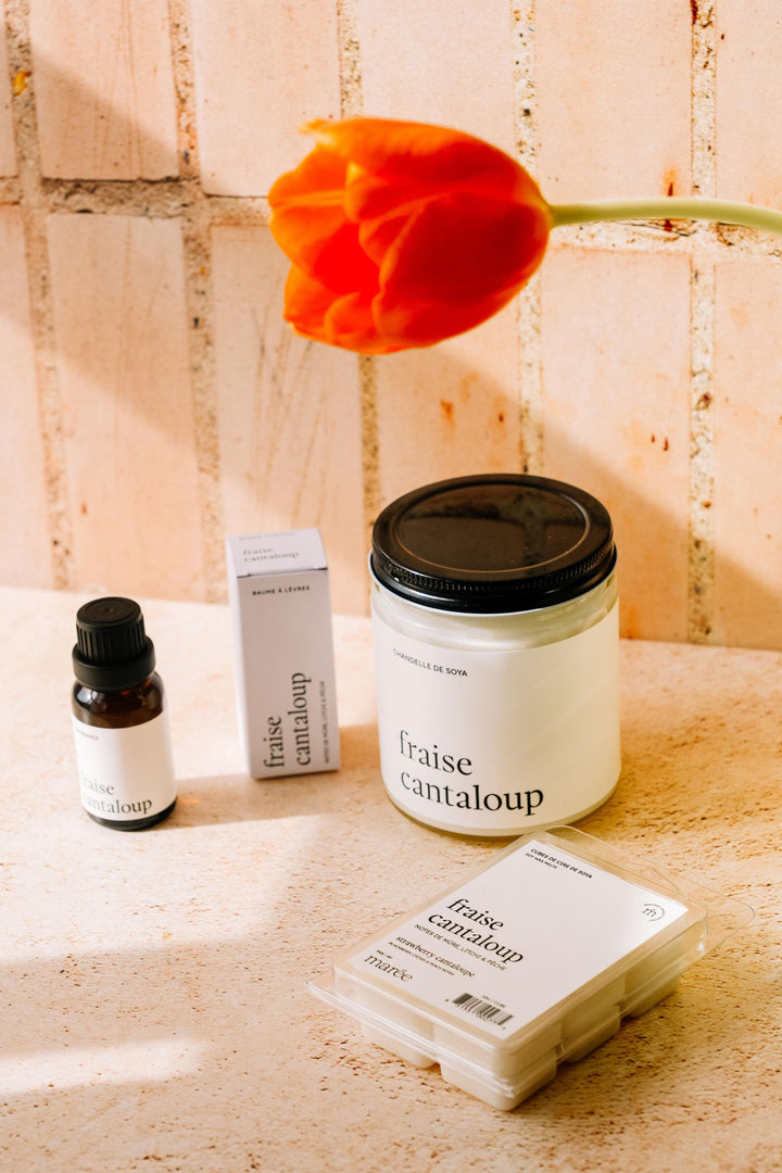 ENSEMBLE COMPLET - Fraise cantaloup