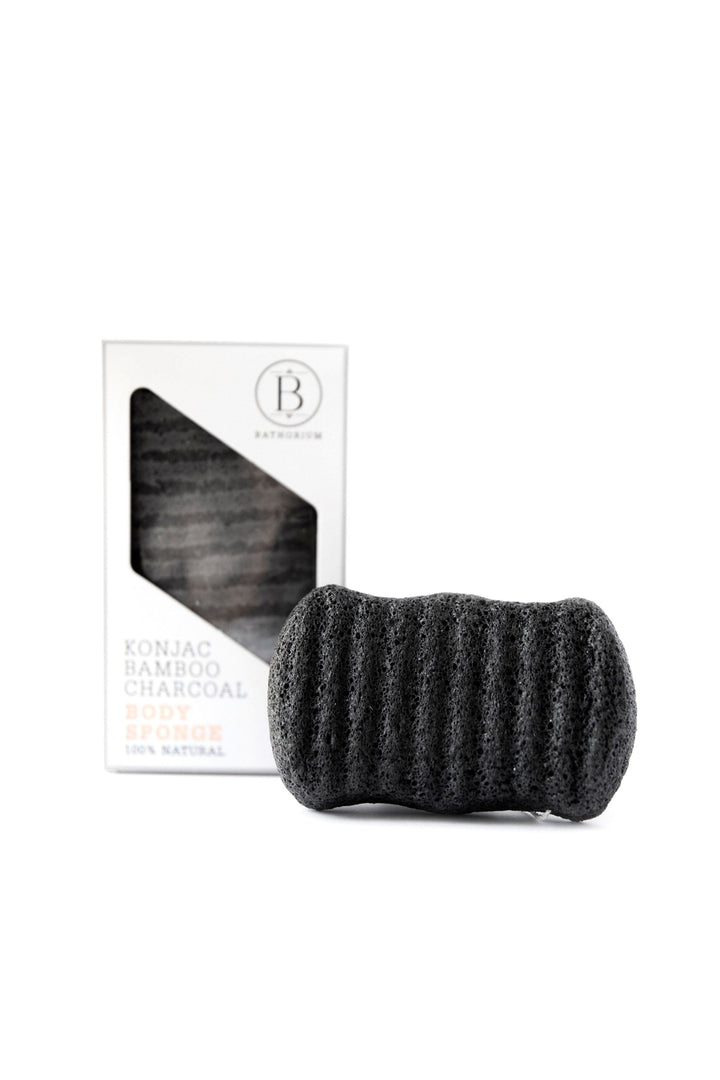 ÉPONGE konjac - Charbon de bambou - Bathorium