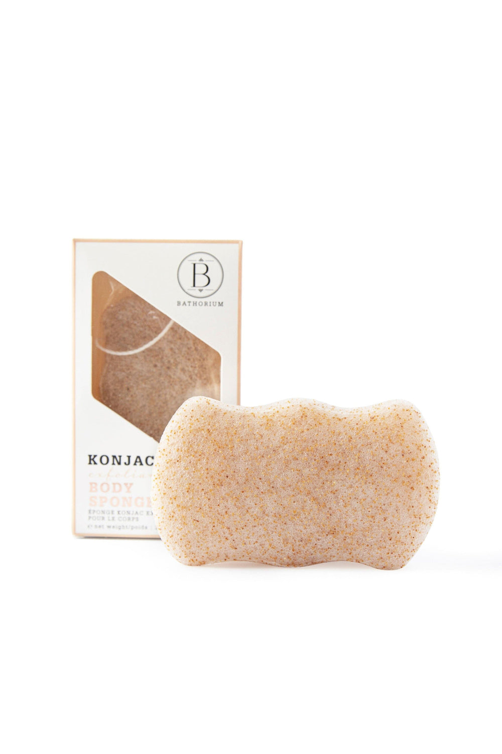 ÉPONGE konjac exfoliante pour le corps - Bathorium - No. 2