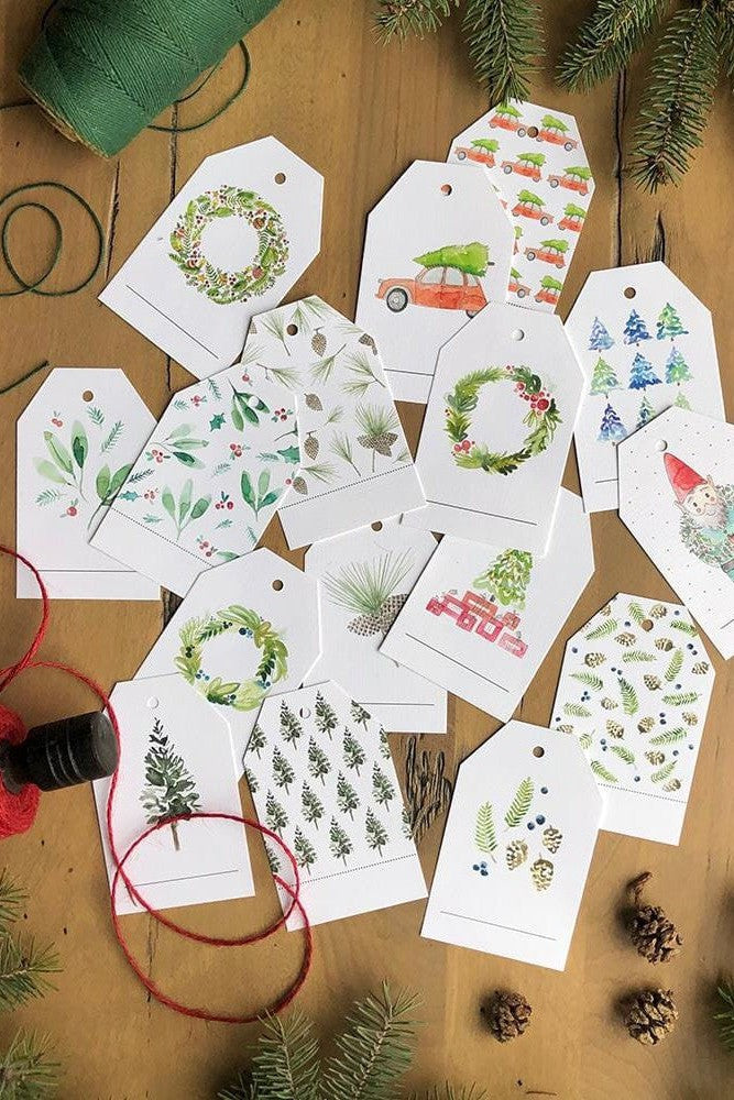 ÉTIQUETTES À CADEAUX - Stéphanie Renière Illustration
