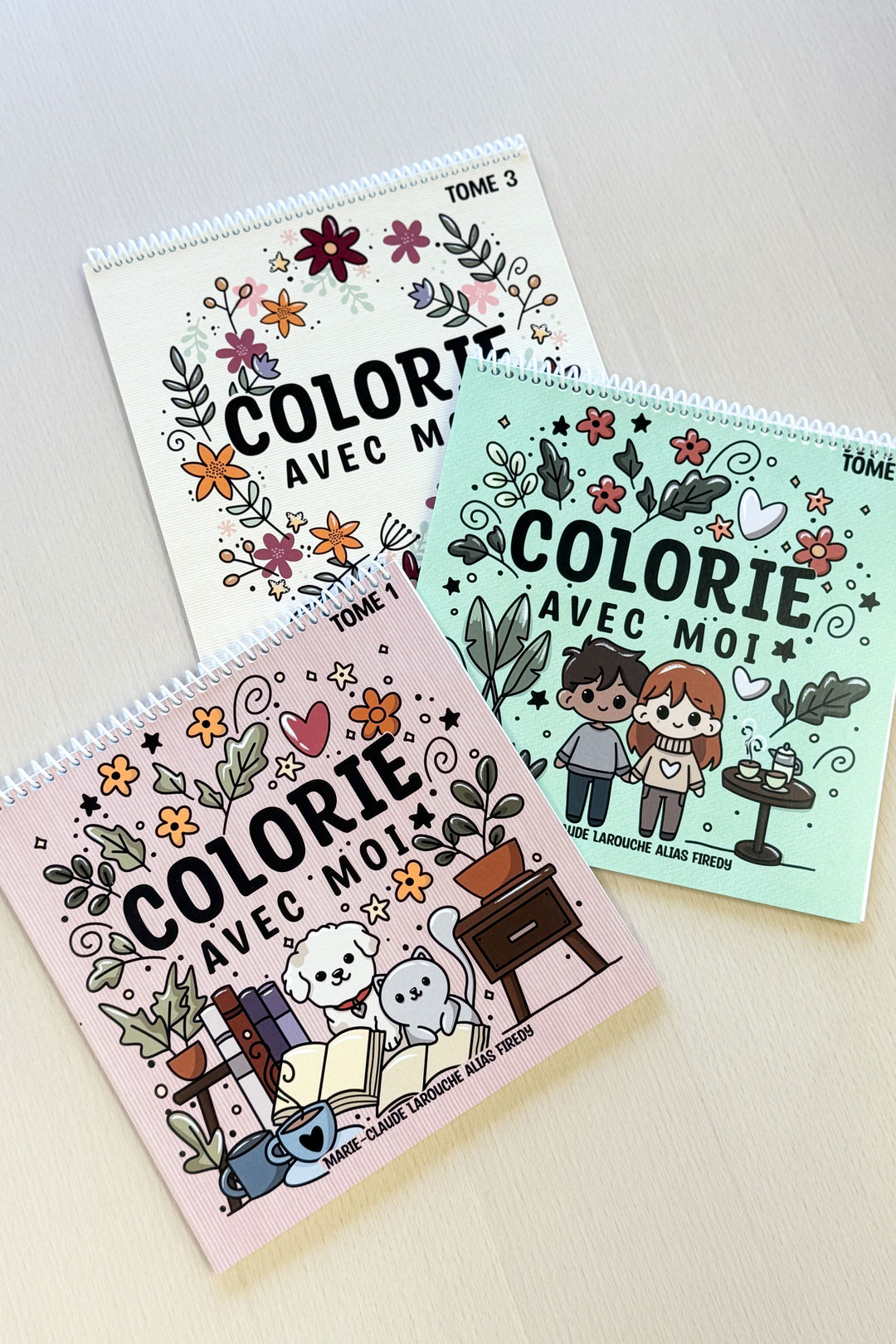 Ensemble - Livres à colorier - Firedy
