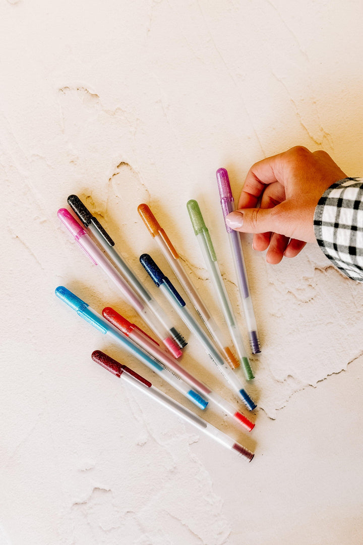 Ensemble de couleurs métalliques - Gelly roll