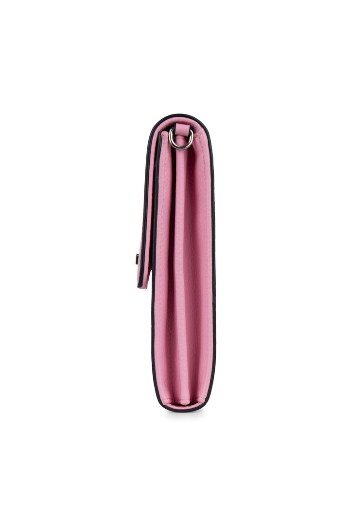 Étui de téléphone à bandoulière en cuir vegan - Lambert - ALEXA - Whisper pink