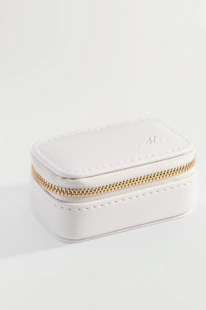 Mini pochette de voyage - Blanche - Mia bijoux