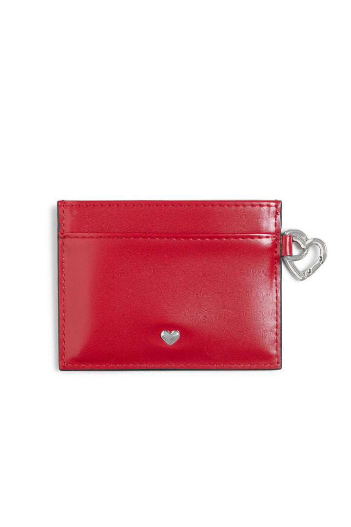 Porte-cartes en cuir vegan - Lambert - BLISS - Ruby