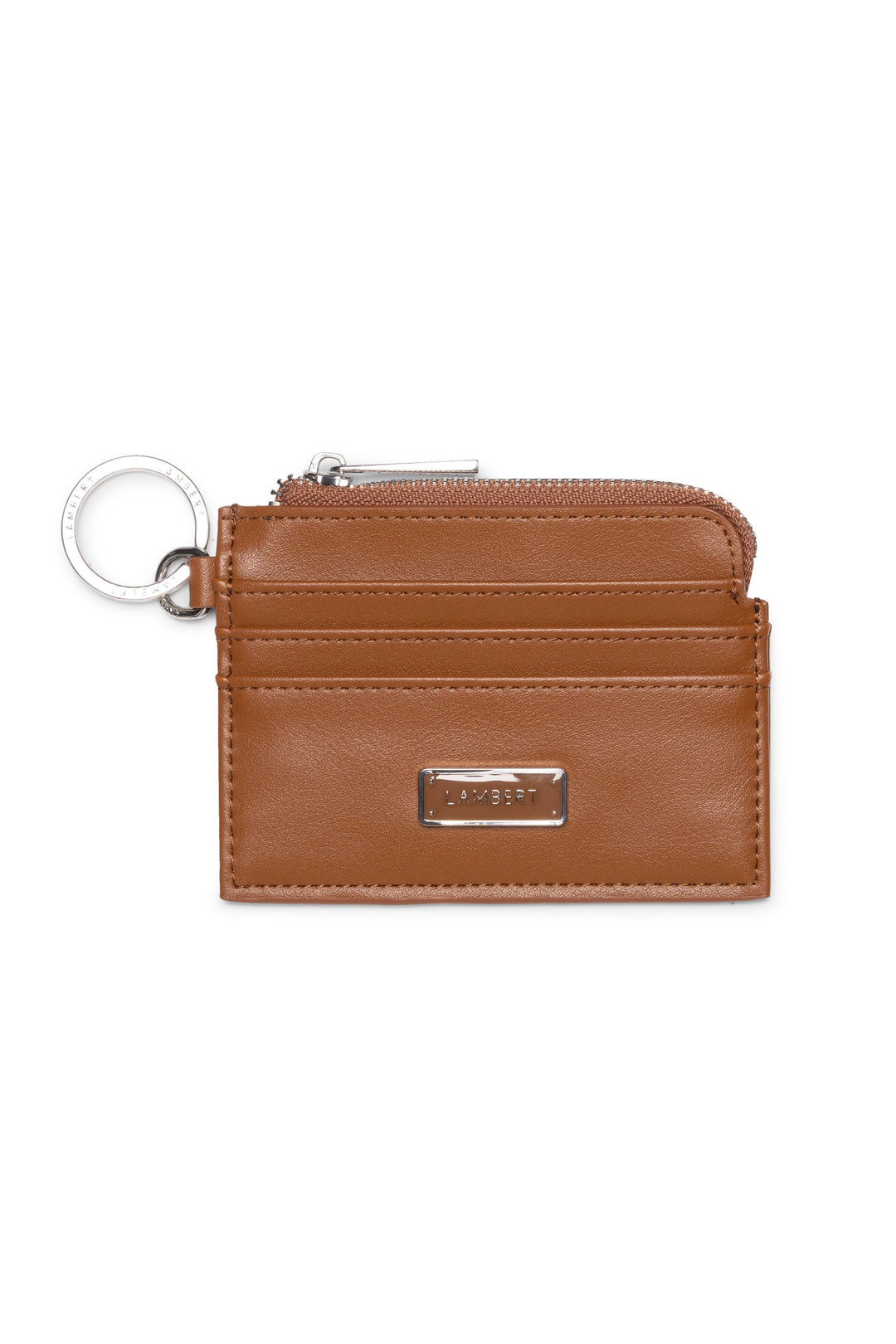Porte-cartes en cuir vegan - Lambert - MELODY - Affogato
