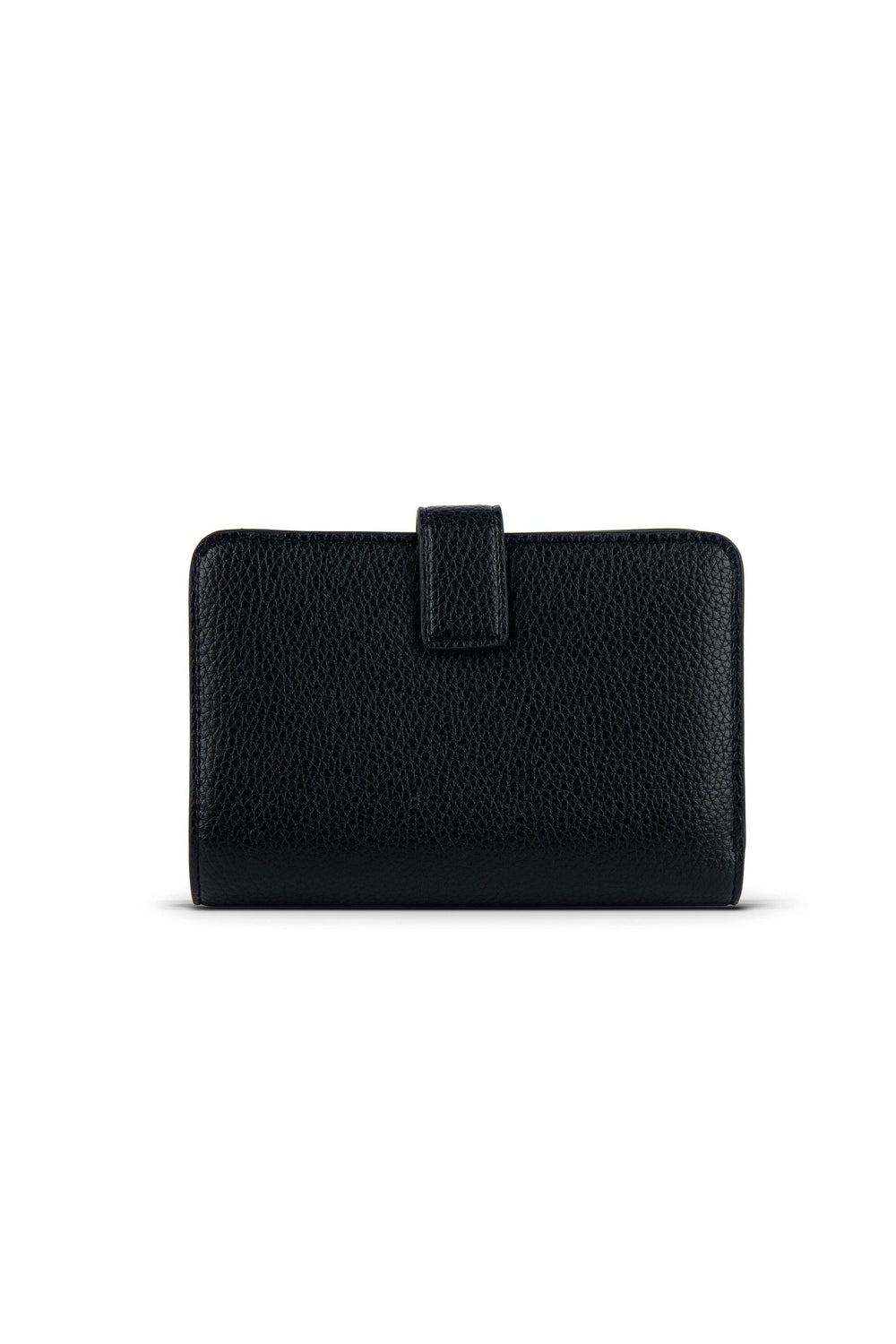 Portefeuille en cuir vegan - Lambert - Carly - Noir