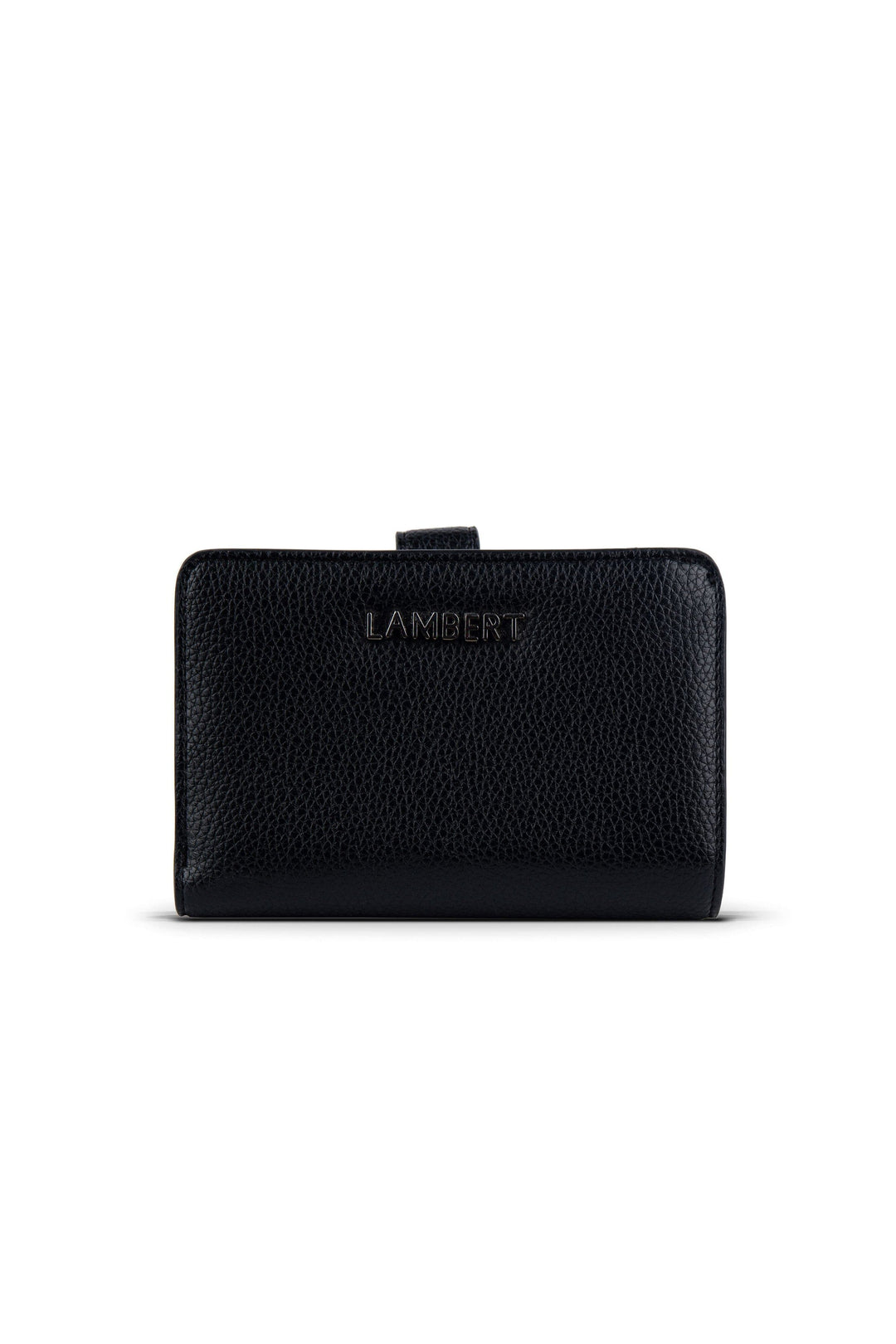 Portefeuille en cuir vegan - Lambert - Carly - Noir