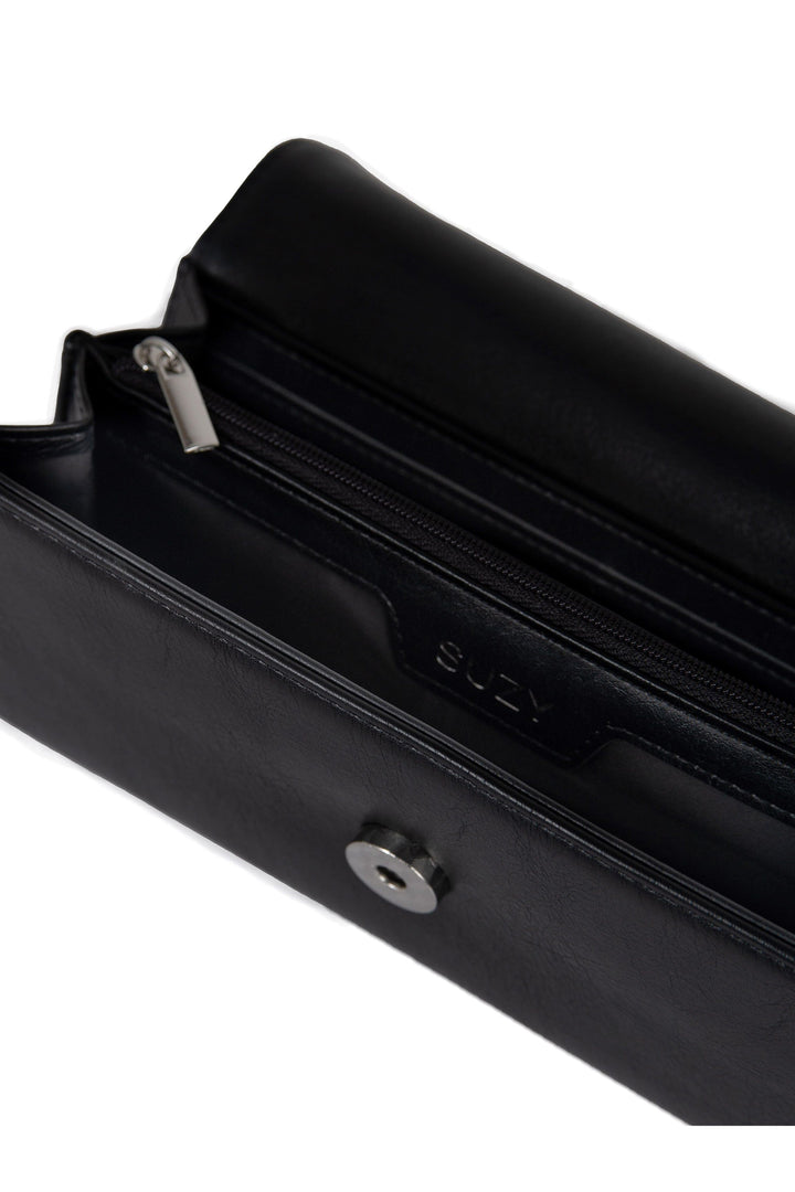 Portefeuille en cuir vegan - Lambert - Suzy - Noir