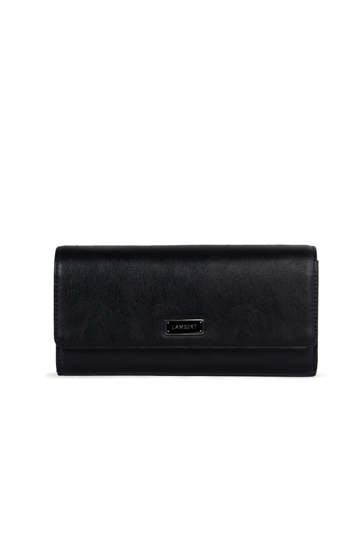 Portefeuille en cuir vegan - Lambert - Suzy - Noir