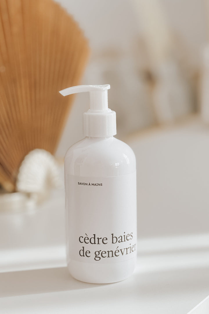 SAVON À MAINS - Cèdre baies de genévrier