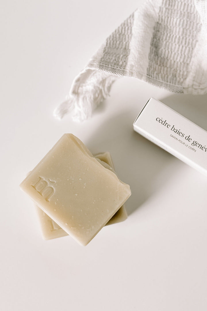 SAVON POUR LE CORPS - Cèdre baies de genévrier
