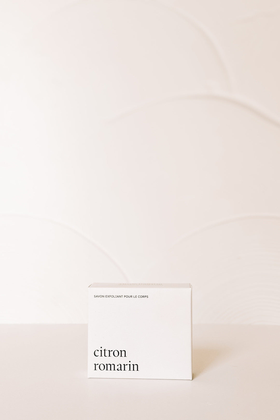 SAVON POUR LE CORPS - Exfoliant - Citron et romarin