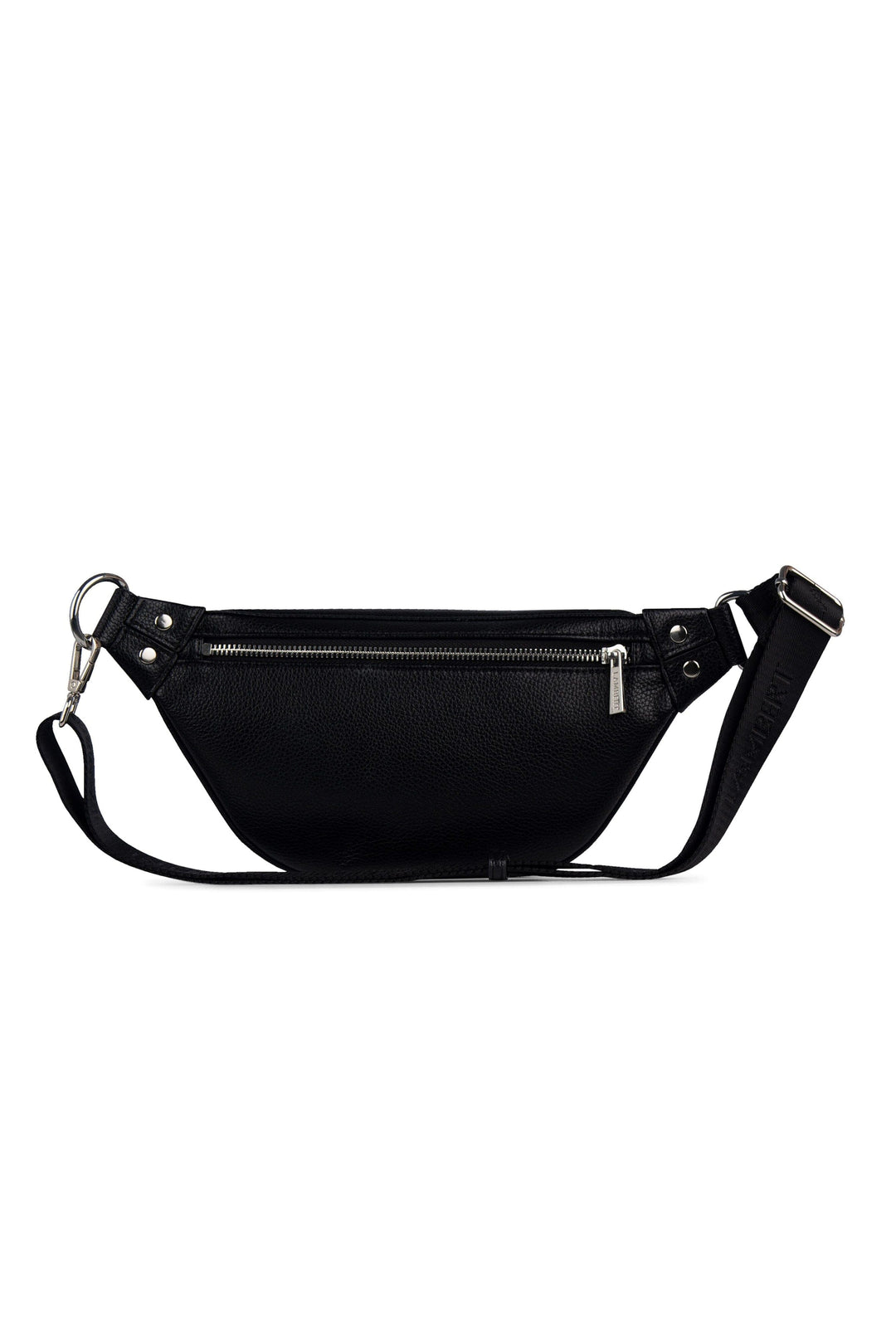 Sac banane en cuir vegan - Lambert - SARAH - Noir