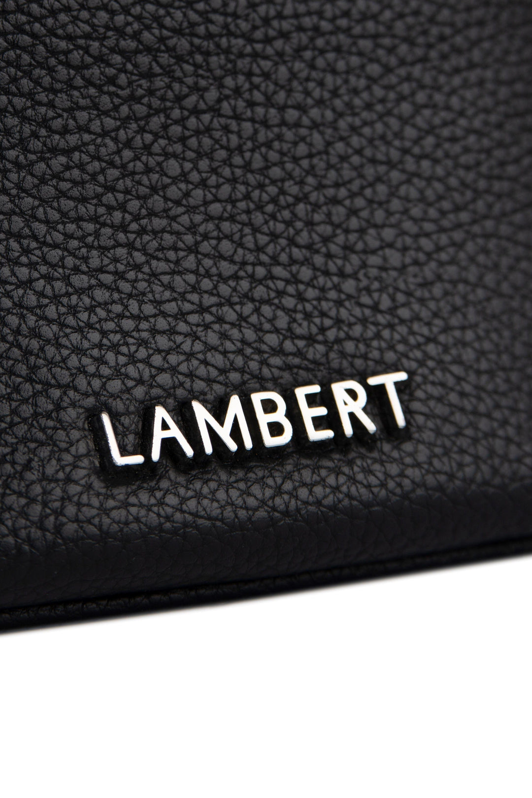 Sac banane en cuir vegan - Lambert - SARAH - Noir