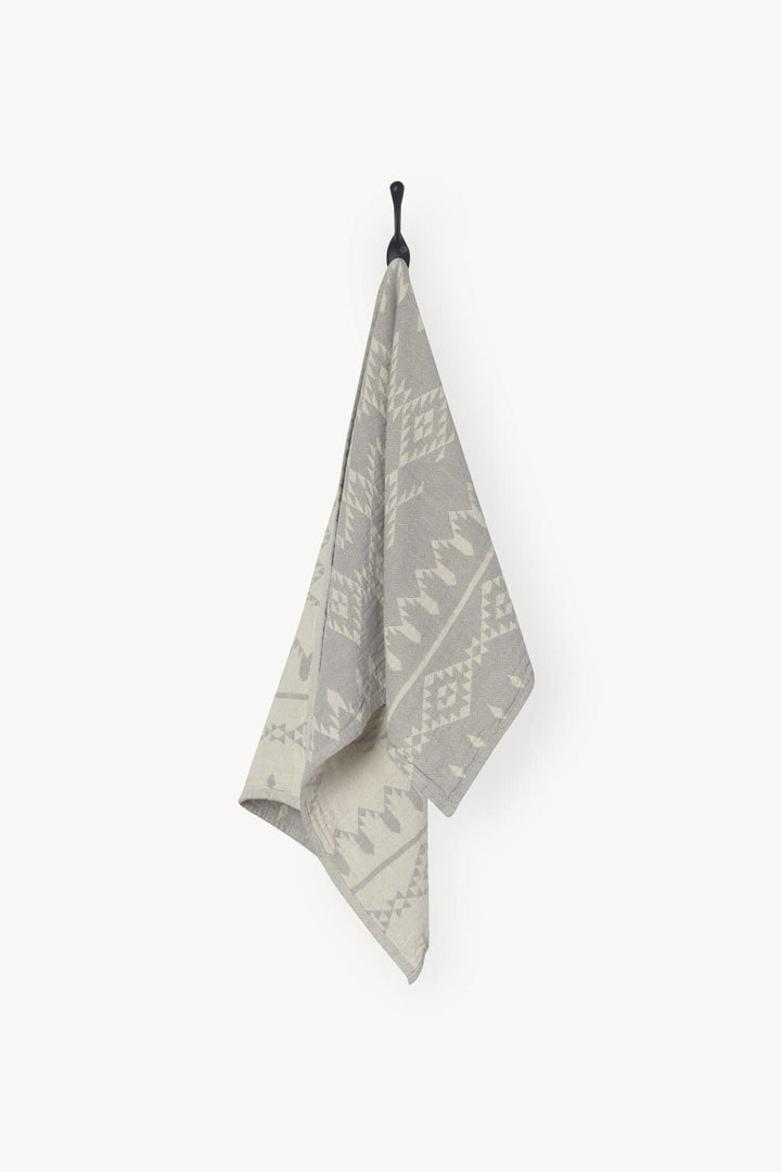 Serviette à mains - Atlas - Gris pâle - Pokoloko