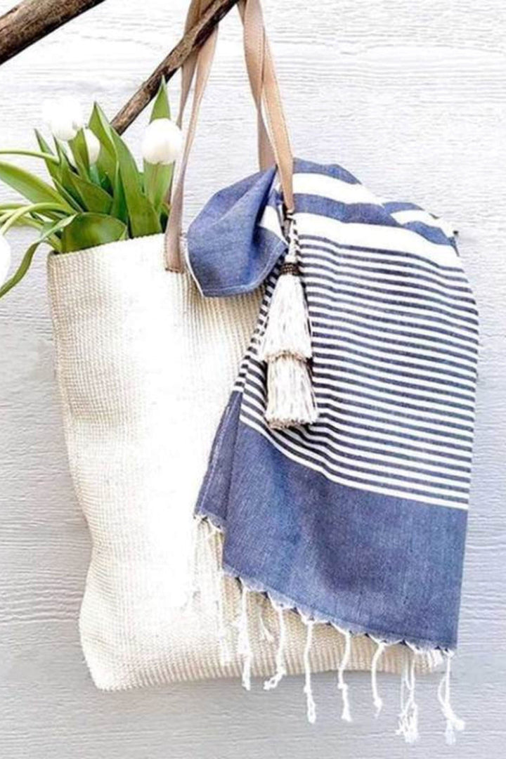 Serviette à mains - Harem - Denim - Pokoloko