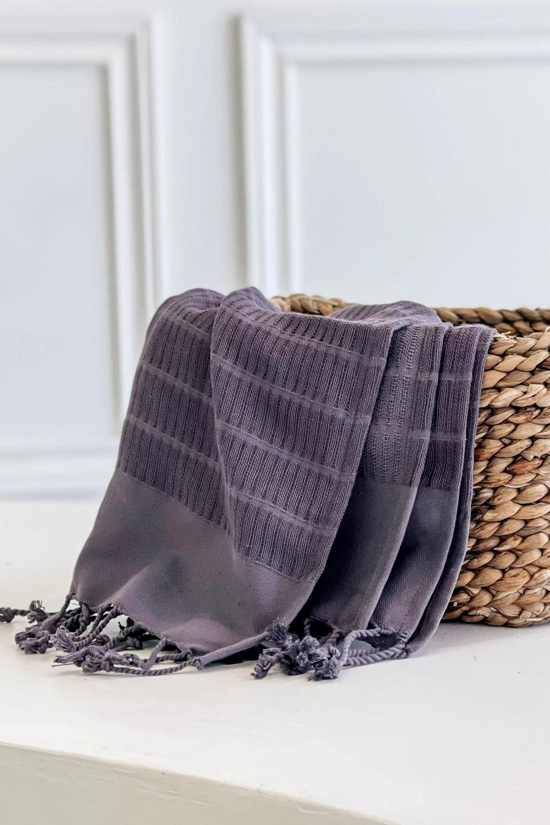 Serviette à mains - Harmony - Anthracite - Pokoloko