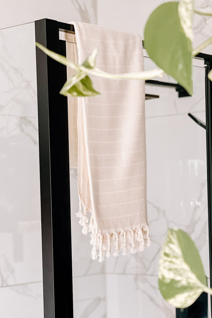 Serviette pour le corps - Bambou - Crème - Pokoloko