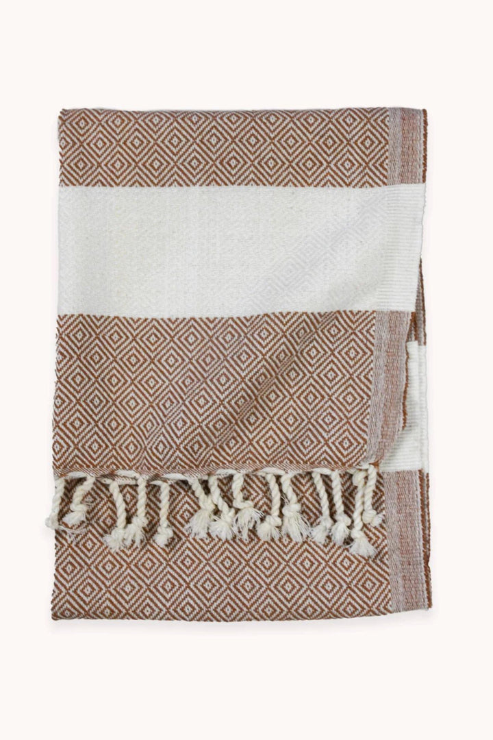 Serviette pour le corps - Diamant - Amande - Pokoloko