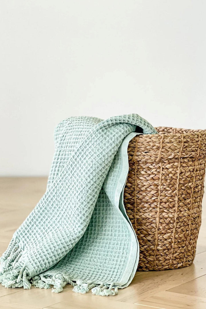 Serviette pour le corps - Gaufrée - Matcha -Pokoloko